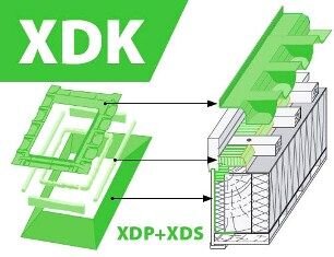 Оклад XDS (внутренний пароизоляционный)  FAKRO 94x118